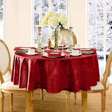 Load image into Gallery viewer, Newbridge Barcelona No-Iron Soil Resistant Fabric Damask Tablecloths