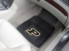 Load image into Gallery viewer, Fanmats Purdue University 2-pc Vinyl Car Mat Set/17&quot;x27&quot;