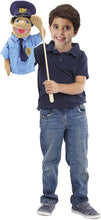 Load image into Gallery viewer, Melissa &amp; Doug Puppet Bundle - Police Officer and Firefighter