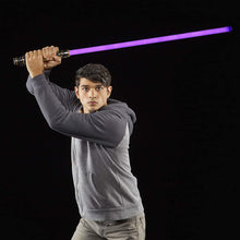 Load image into Gallery viewer, Star Wars The Black Series Mace Windu Ep3 Force FX Lightsaber