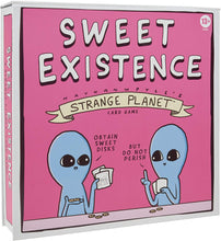 Load image into Gallery viewer, Hasbro Gaming Sweet Existence, A Strange Planet Family-Friendly Party Card Game Inspired by The Webcomic and Books by Nathan W. Pyle, for Ages 13 and Up