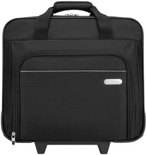 Load image into Gallery viewer, Targus Metro Rolling Laptop Case Bag for Business Commuter with Durable Water Resistant, Expandable Compartments, Trolley Strap, Padded Protection fits up to 16-Inch Notebook Screen, Black (TBR003US)