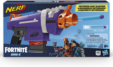 Load image into Gallery viewer, NERF Fortnite SMG-E Blaster -- Motorized Dart Blasting -- 6-Dart Clip, 6 Official Elite Darts -- for Youth, Teens, Adults