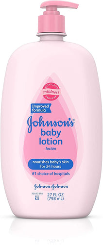 Johnson's Baby Lotion, Moisturizer For Sensitive Skin, 27 Fl. Oz.