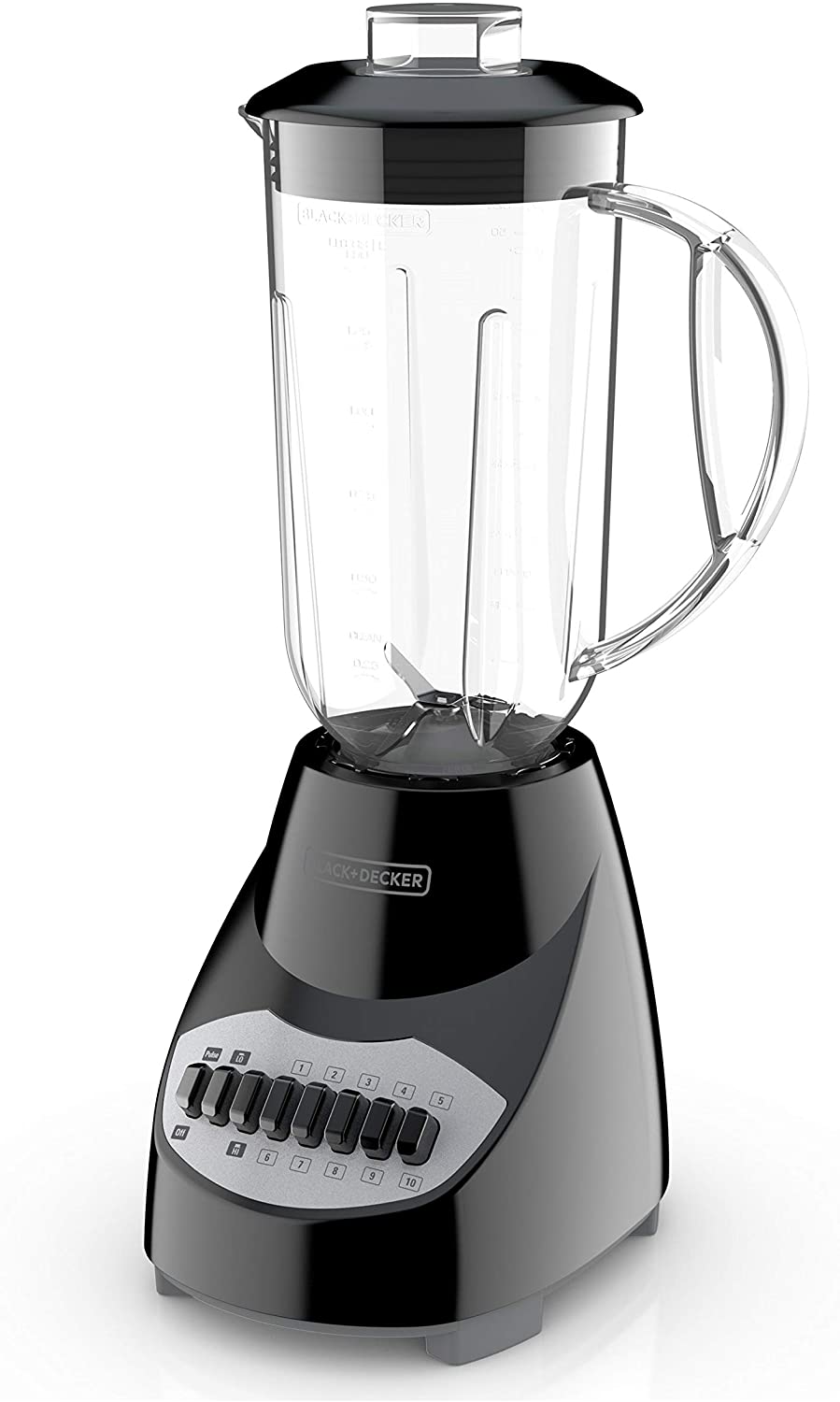 BLACK+DECKER Counter Top Blender, Black, BL2010BPA