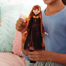 Load image into Gallery viewer, Disney Frozen Sister Styles Anna Fashion Doll with Extra-Long Red Hair, Braiding Tool &amp; Hair Clips - Toy for Kids Ages 5 &amp; Up