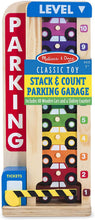 Load image into Gallery viewer, Melissa &amp; Doug Stack &amp; Count Wooden Parking Garage with 10 Cars
