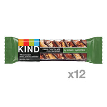 Load image into Gallery viewer, KIND Bars, Dark Chocolate Chili Almond, Gluten Free, Low Sugar