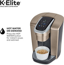 Load image into Gallery viewer, Keurig K-Elite Coffee Maker, Single Serve K-Cup Pod Coffee Brewer, With Iced Coffee Capability