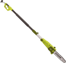 Load image into Gallery viewer, Sun Joe SWJ803E 10-Inch 8-Amp Multi-Angle Telescopic Electric Pole Chain Saw