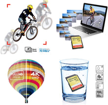 Load image into Gallery viewer, SanDisk Extreme Plus 128GB SDXC UHS-I/V30/U3/Class 10 Card (SDSDXW5-128G-ANCIN)