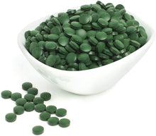 Load image into Gallery viewer, Sunfood Superfoods Spirulina &amp; Chlorella Super Algae Tablets | 50/50 Micro-Nutrient Blend | Cold-Pressed, Highest Quality, Purest Source | Ultra-Clean (No Fillers, Additives, Preservatives) | 4 oz Bag