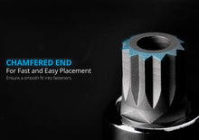 Load image into Gallery viewer, Capri Tools XZN Triple Square Spline Socket Bit, Metric