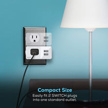 Load image into Gallery viewer, Geeni GN-WW106-199 Switch + Charge Smart Wi-Fi Outlet with 2 USB Ports
