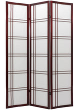 Load image into Gallery viewer, Double Cross Room Divider in Black Number of Panels: 6