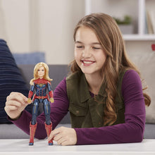 Load image into Gallery viewer, Marvel Captain Marvel Movie Photon Power Fx Captain Marvel Electronic Super Hero Doll (Ages 6 &amp; Up)
