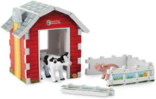 Load image into Gallery viewer, Learning Resources Jumbo Farm Foam Play Set, Contains Pig, Cow, Barn, Pen, 14 Pieces, Ages 3+