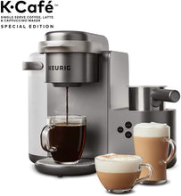 Load image into Gallery viewer, Keurig K-Cafe Coffee Maker, Single Serve K-Cup Pod Coffee, Latte and Cappuccino Maker