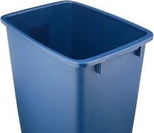 Load image into Gallery viewer, Rubbermaid 1791162 36 Qt Blue Open Wastebasket