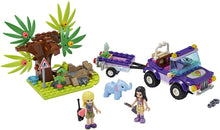 Load image into Gallery viewer, LEGO Friends Baby Elephant Jungle Rescue 41421 Adventure Building Kit; Animal Rescue Playset That Comes with a Toy Truck and Trailer, Plus Friends Emma and Stephanie, New 2020 (203 Pieces)