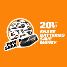 Load image into Gallery viewer, WORX WG545.9 AIR 20V Multi-Purpose Blower/Sweeper/Cleaner with Accessories, Bare Tool Only