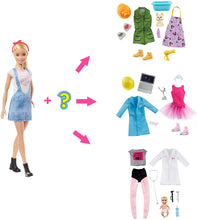 Load image into Gallery viewer, Barbie Doll, 11.5-Inch Blonde, and Pool Playset with Slide and Accessories