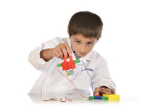 Load image into Gallery viewer, Thames &amp; Kosmos Electricity &amp; Magnetism Science Kit | 62 Safe Experiments Investigating Magnetic Fields &amp; Forces for Ages 8+ | Assemble Electric Circuits with Easy Snap-Together Blocks