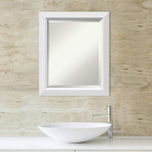 Load image into Gallery viewer, Amanti Art Framed Vanity Mirror | Bathroom Mirrors for Wall | Mirror Frame | Solid Wood Mirror | Mirror | x in.