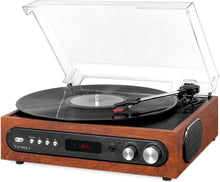 Load image into Gallery viewer, Victrola All-in-1 Bluetooth Record Player with Built in Speakers and 3-Speed Turntable