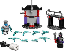 Load image into Gallery viewer, LEGO NINJAGO Epic Battle Set – Zane vs. Nindroid 71731 Building Kit; Ninja Toy Playset Featuring a Spinning Battle Toy, New 2021 (56 Pieces)