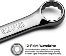 Load image into Gallery viewer, Capri Tools 1-1322 SmartKrome Combination Wrench with 12 Point
