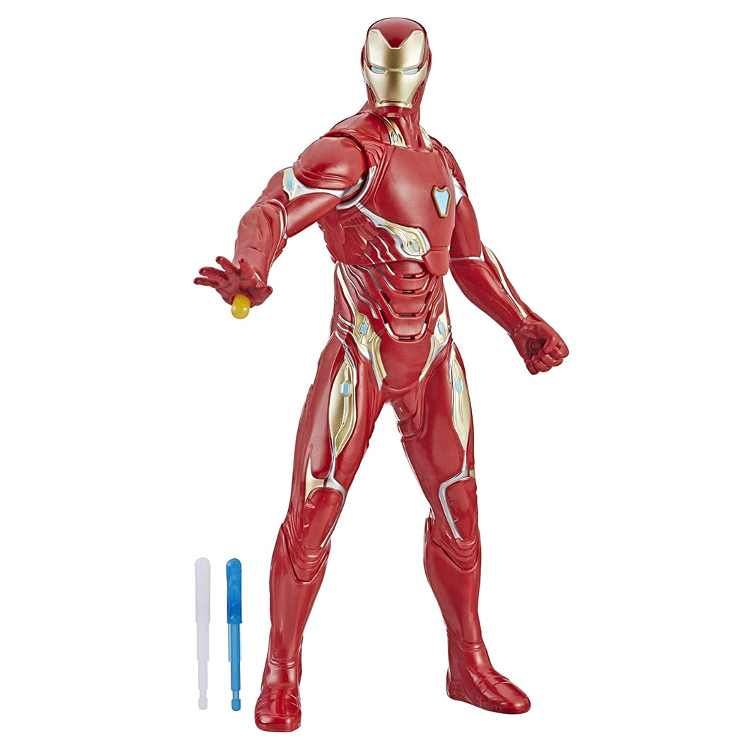 Avengers Marvel Endgame Repulsor Blast Iron Man 13-Inch-Scale Figure Featuring 20+ Sounds and Phrases