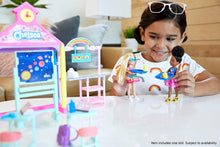 Load image into Gallery viewer, Barbie Club Chelsea Doll and School Playset, 6-inch Blonde, with Accessories