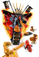 Load image into Gallery viewer, LEGO NINJAGO Fire Fang 70674 Snake Action Toy Building Set with Stud Shooters and Ninja Minifigures Characters, Perfect for Group Play (463 Pieces)