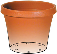 Load image into Gallery viewer, Bloem Terra Plastic Round Pot Planter