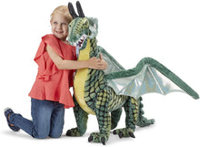 Load image into Gallery viewer, Melissa &amp; Doug Winged Dragon - Plush