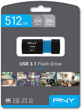 Load image into Gallery viewer, PNY Elite-X USB 3.1 Flash Drive, Read Speeds up to 200MB/sec