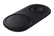 Load image into Gallery viewer, Samsung Wireless Charger Duo Pad, Fast Charge 2.0 (US Version with Warranty) - Black