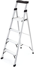 Load image into Gallery viewer, Rubbermaid 2-Step Lightweight Aluminum Step Stool with Project Top