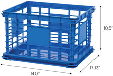 Load image into Gallery viewer, IRIS USA, Inc. SC-LL Letter and Legal Size File Crate, Multi-Purpose Bin