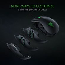 Load image into Gallery viewer, Razer Naga Trinity Gaming Mouse: 16,000 DPI Optical Sensor - Chroma RGB Lighting - Interchangeable Side Plate w/ 2, 7, 12 Button Configurations - Mechanical Switches