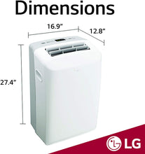 Load image into Gallery viewer, LG LP0817WSR 8,000 BTU White Portable Air Conditioner - Rooms up to 200 Sq. Ft