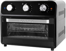 Load image into Gallery viewer, Kalorik AFO 46129 BK 22 Quart Air Fryer Toaster Oven, Black