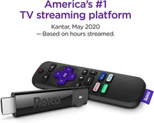 Load image into Gallery viewer, Roku Streaming Stick+ | HD/4K/HDR Streaming Device with Long-range Wireless and Voice Remote with TV Controls
