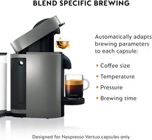 Load image into Gallery viewer, Nespresso VertuoPlus Coffee and Espresso Maker by De'Longhi, Grey