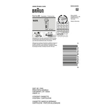 Load image into Gallery viewer, Braun Series 9 92S Foil &amp; Cutter Replacement Head, Compatible with Models 9090cc, 9093s, 9290cc, 9293s, 9295cc