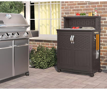 Load image into Gallery viewer, 47 Gal. Patio Storage and Prep Station