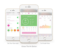 Load image into Gallery viewer, iBaby Airsense Smart Baby Audio Monitor, Temperature, Humidity &amp; VOC Detector, Darkwood