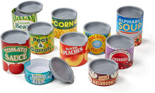 Load image into Gallery viewer, Melissa &amp; Doug Let's Play House Grocery Cans