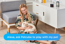 Load image into Gallery viewer, Petcube Play Smart Pet Camera with Interactive Laser Toy. Remote Dog/Cat Monitoring with HD 1080p Video, Two-Way Audio, Night Vision, Sound/Motion Alerts. App-Enabled Pet Safety and Home Security